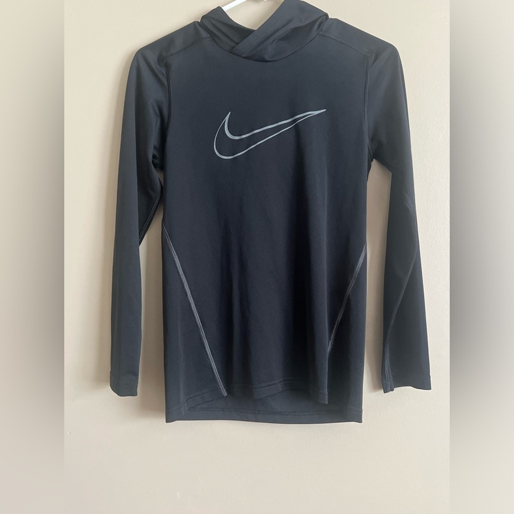Nike Black Long Sleeve Top